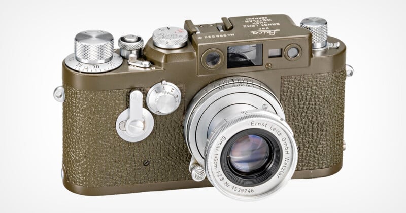 Câmera Leica única é vendida por US$ 3,8 milhões em leilão