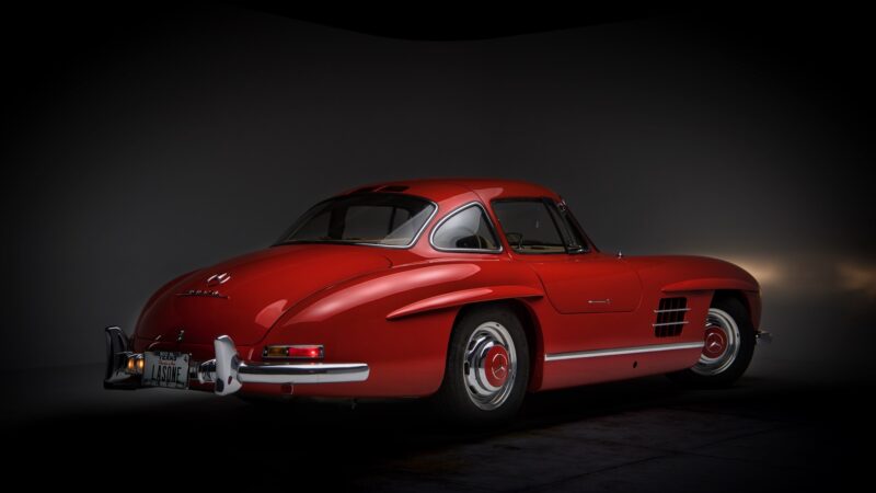 O último Mercedes-Benz 300SL Gullwing construído estará entre os lotes de um pequeno, mas exclusivo, leilão da RM Sotheby’s em Las Vegas.